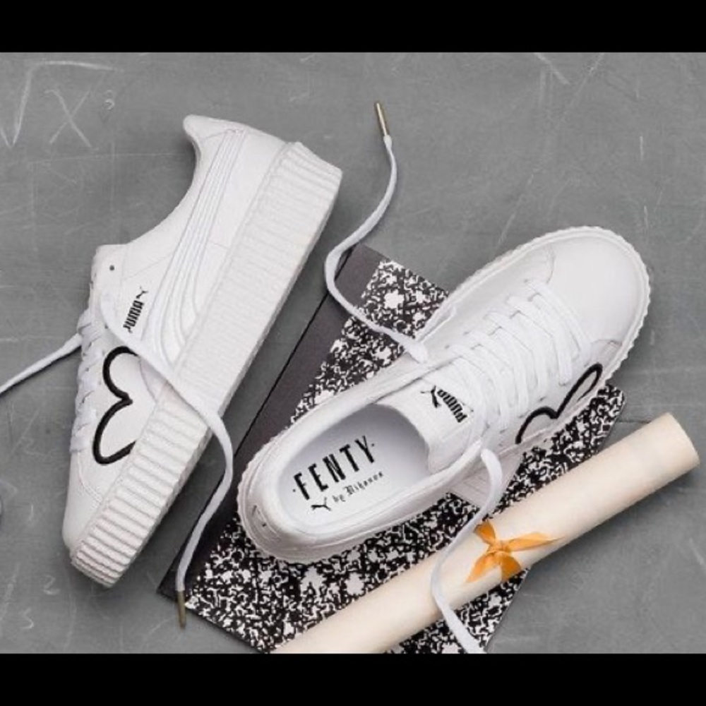 Fenty Rihanna Creepers Puma Claire Heart 6 - Picture 1 of 8